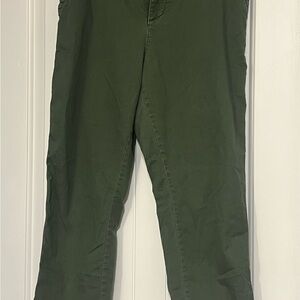 Old Navy Green Ankle Cropped Pants